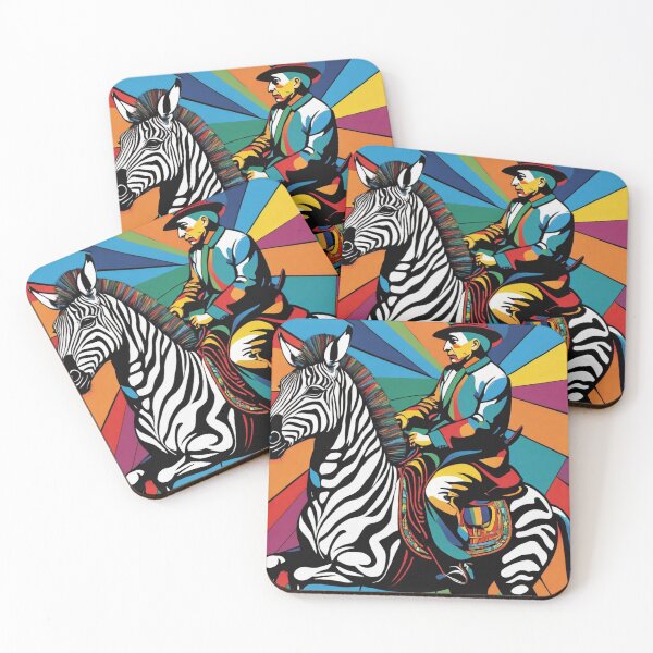Item preview, Man on a Zebra designed and sold by tatty58.