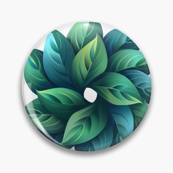 Item preview, Emerald Foliar Whorl designed and sold by palmyst.