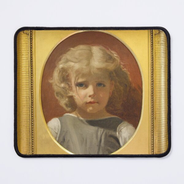 Item preview, The Little Thinker (1865) - Timoléon Marie Lobrichon designed and sold by SALON DES ARTS.