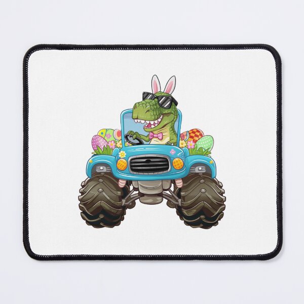 Item preview, Happy Easter Monster Truck- funny dinosaur  designed and sold by Micjr.