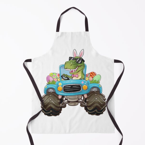 Item preview, Happy Easter Monster Truck- funny dinosaur designed and sold by Micjr.