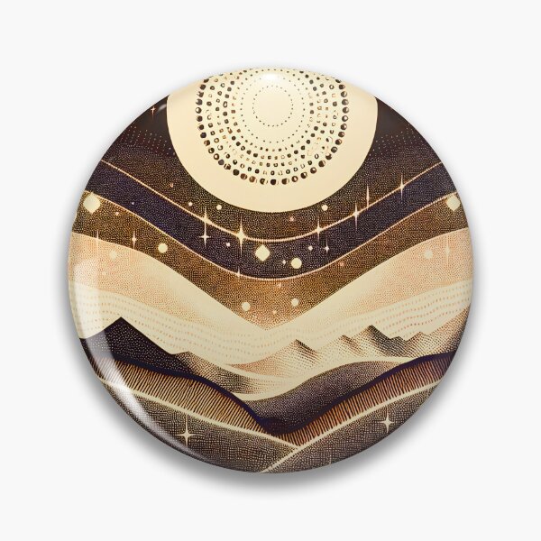 Item preview, Dreamy Starry Night - Vintage Brown designed and sold by SilverPegasus.