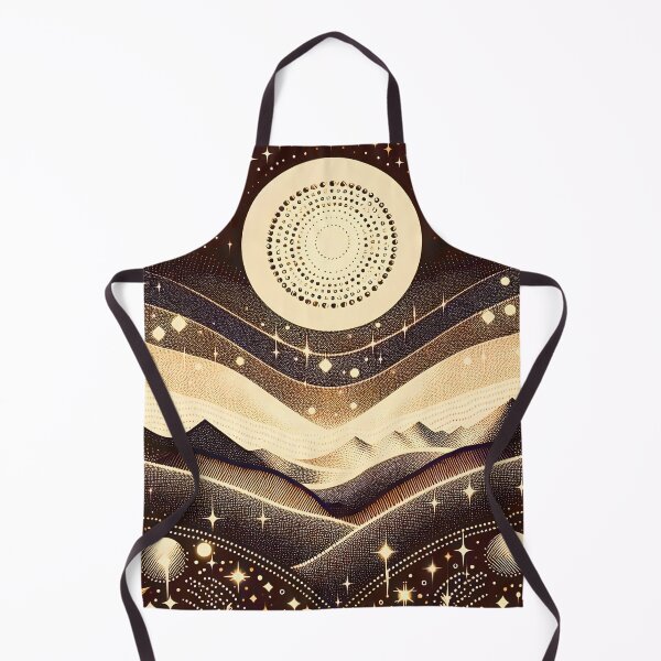 Item preview, Dreamy Starry Night - Vintage Brown designed and sold by SilverPegasus.