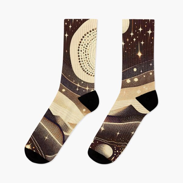Item preview, Dreamy Starry Night - Vintage Brown designed and sold by SilverPegasus.
