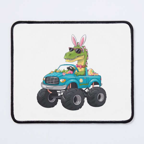 Item preview, Happy Easter Monster Truck- funny dinosaur  designed and sold by Micjr.