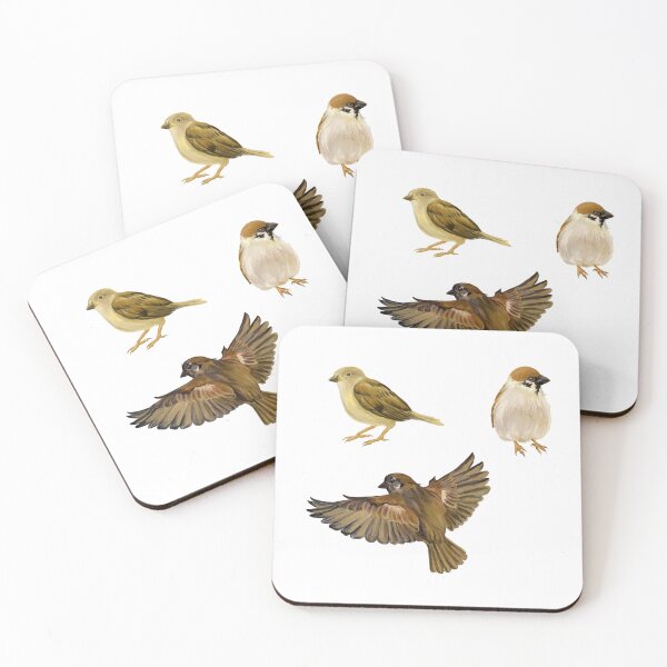 Item preview, Sparrow sticker designed and sold by yell-ow.