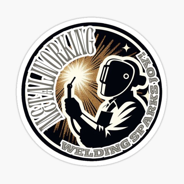 Item preview, Metalworking: welding sparks joy! designed and sold by DShirtRepublic.