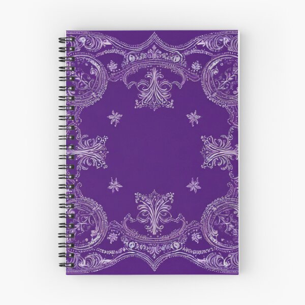 Item preview, RogerPattern - "Pale Purple Elegance: White Detail Bandana" designed and sold by RogerPattern.