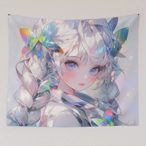 Item preview, Radiant Elegant Plaits Anime Girl designed and sold by bubblegoth.