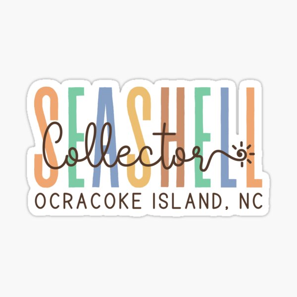 Item preview, Ocracoke Island North Carolina (Seashell Collector) designed and sold by Whackadoodletee.