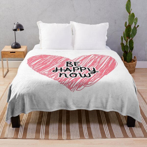 Item preview, Be Happy Now - Positive Quote designed and sold by TGAL2.