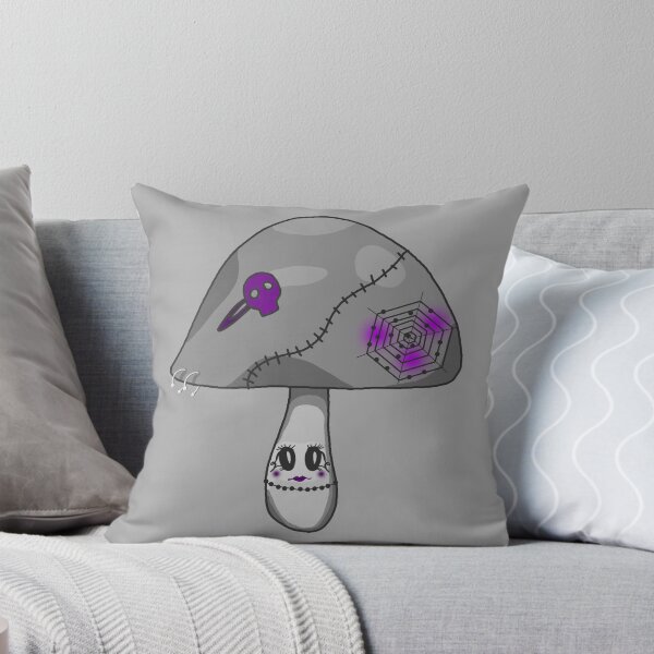 Item preview, Emo goth spooky mushroom designed and sold by blackygoldcat.