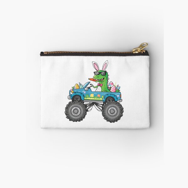 Item preview, Happy Easter Monster Truck- funny dinosaur  designed and sold by Micjr.