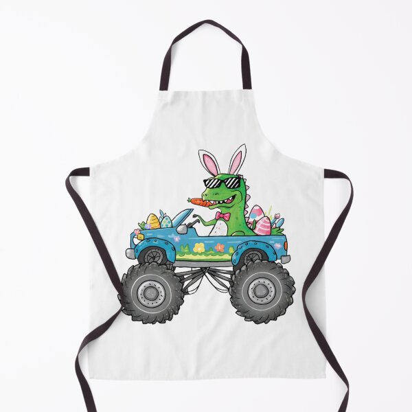 Item preview, Happy Easter Monster Truck- funny dinosaur designed and sold by Micjr.