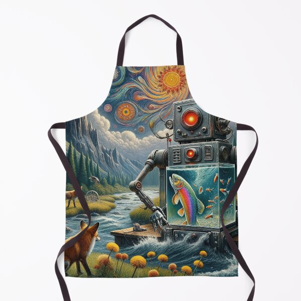 Item preview, Robot Fisherman designed and sold by bunnyboiler.