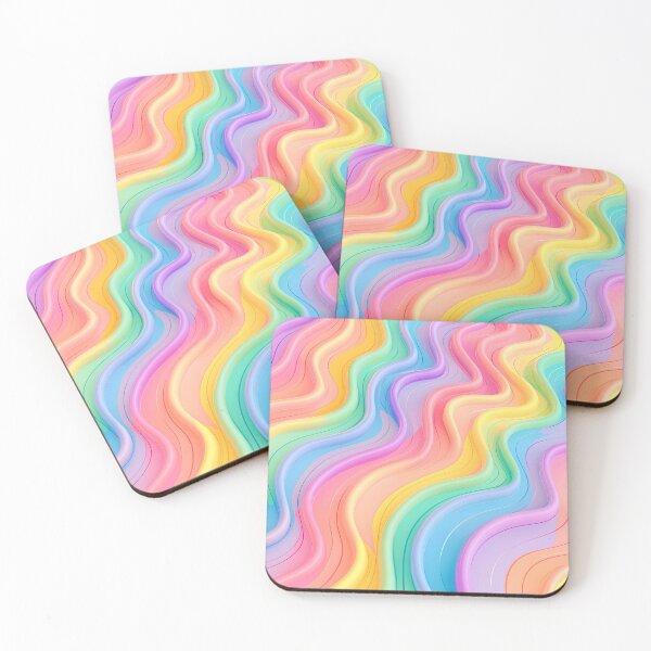 Item preview, Rainbow Ripple - 3D Textured Aesthetic designed and sold by GWTF-Designs.