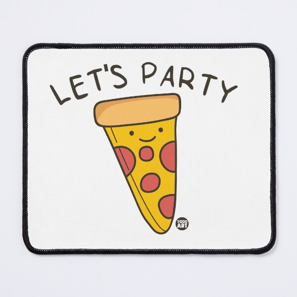 Item preview, LETS PARTY PIZZA designed and sold by TODD GOLDMAN.