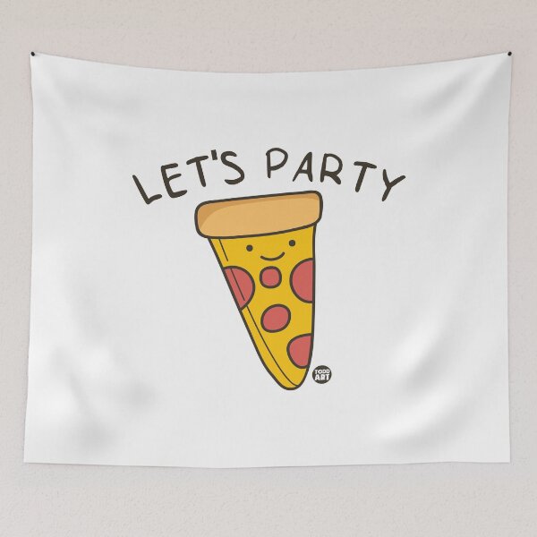 Item preview, LETS PARTY PIZZA designed and sold by TODD GOLDMAN.