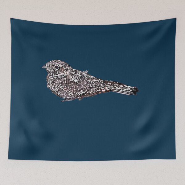 Item preview, Eastern Whip-poor-will White Alternate Design  designed and sold by designsasstultd.