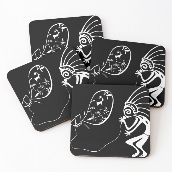 Item preview, Kokopelli karaoke white designed and sold by nogamax.
