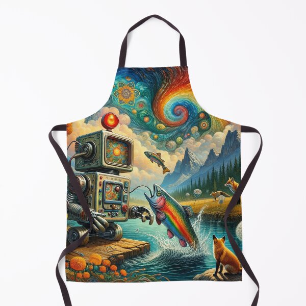 Item preview, Robot Fisherman Fox designed and sold by bunnyboiler.