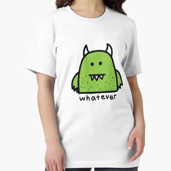 Hairy Green "Whatever" Monster Essential T-Shirt