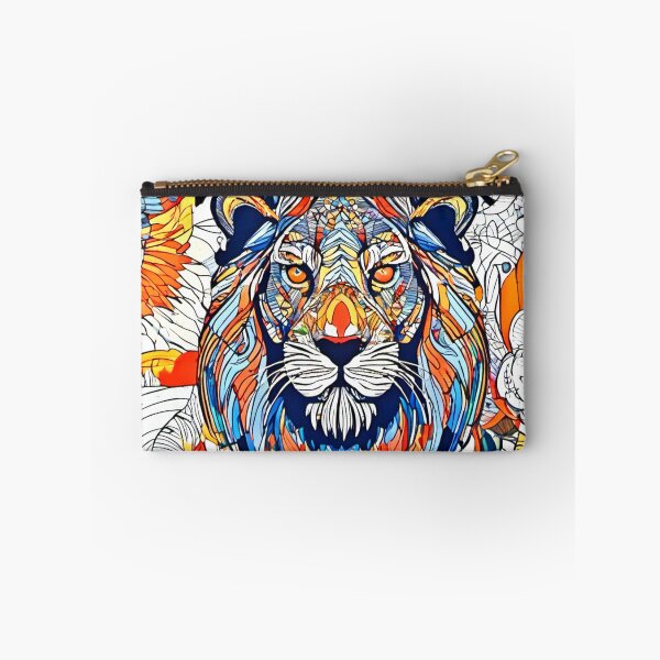 Item preview, Fiery Lion Art designed and sold by Health And Fitness Posts e-Store.