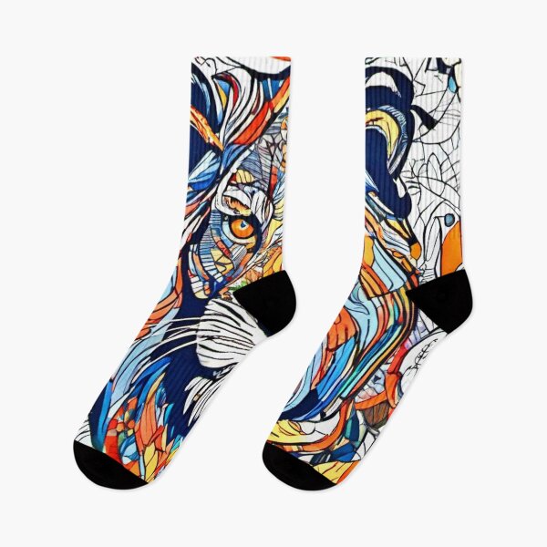 Item preview, Fiery Lion Art designed and sold by Health And Fitness Posts e-Store.