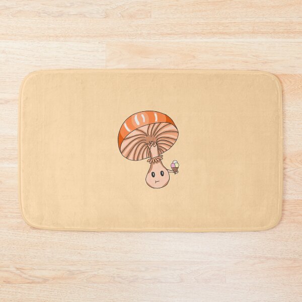 Item preview, Orange mushroom with ice cream designed and sold by blackygoldcat.