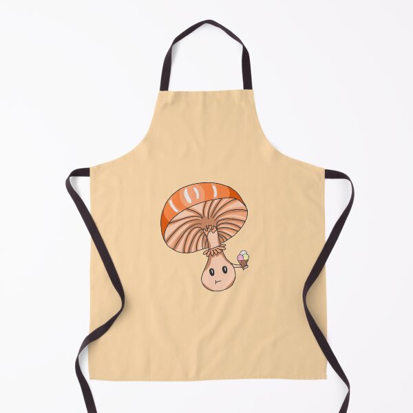 Item preview, Orange mushroom with ice cream designed and sold by blackygoldcat.