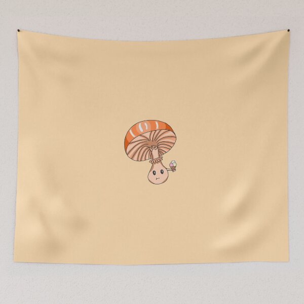 Item preview, Orange mushroom with ice cream designed and sold by blackygoldcat.