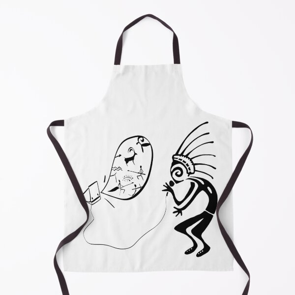 Item preview, Kokopelli karaoke black designed and sold by nogamax.