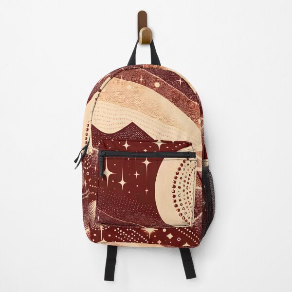Item preview, Dreamy Starry Night - Burgundy Red designed and sold by SilverPegasus.