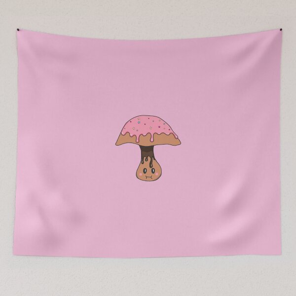 Item preview, Cute donut mushroom with icing designed and sold by blackygoldcat.