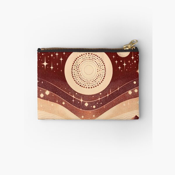 Item preview, Dreamy Starry Night - Burgundy Red designed and sold by SilverPegasus.