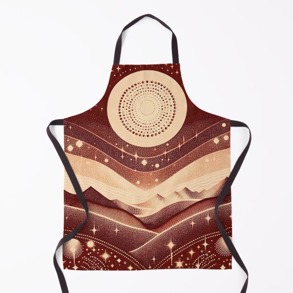 Item preview, Dreamy Starry Night - Burgundy Red designed and sold by SilverPegasus.