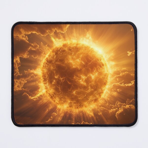 Item preview, The Magnificent Sun Digital Art Print designed and sold by kelvinmonye.