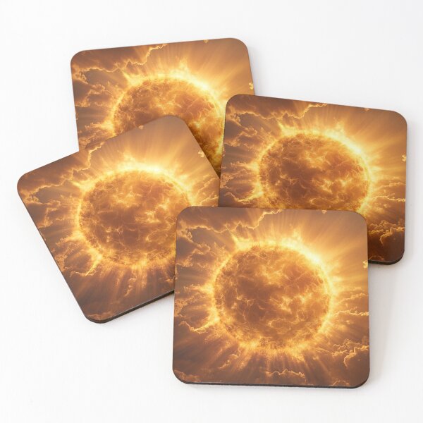 Item preview, The Magnificent Sun Digital Art Print designed and sold by kelvinmonye.