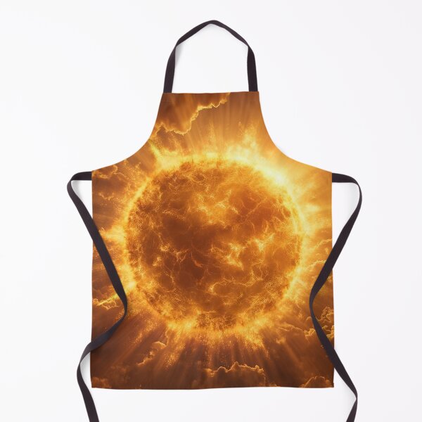 Item preview, The Magnificent Sun Digital Art Print designed and sold by kelvinmonye.