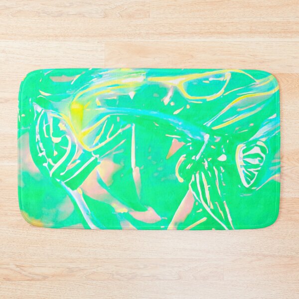 Item preview, Sunlit Sky: Bright Blue and Yellow Pattern designed and sold by GrizzlyCollective.