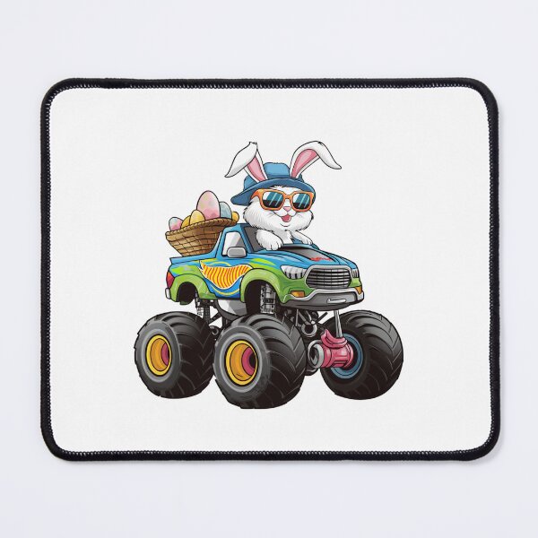 Item preview, Happy Easter Monster truck Bunny designed and sold by Micjr.