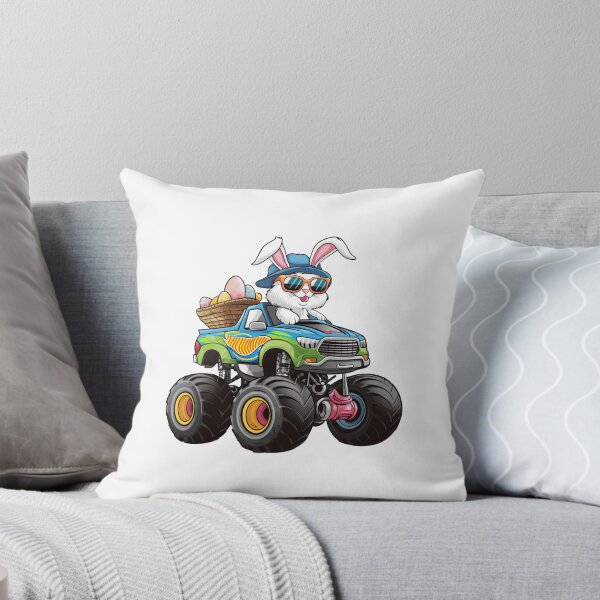 Item preview, Happy Easter Monster truck Bunny designed and sold by Micjr.