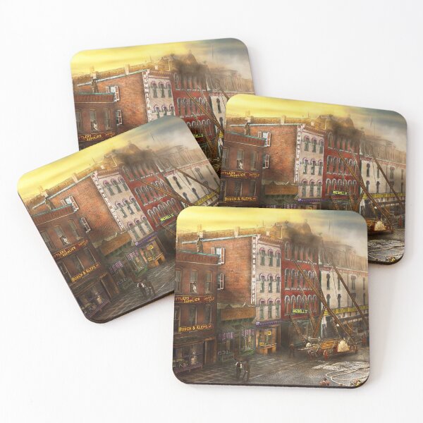 Item preview, Fireman - Washington DC - Fire at Bedell's Bedding 1915 designed and sold by Mike Savad Photography.