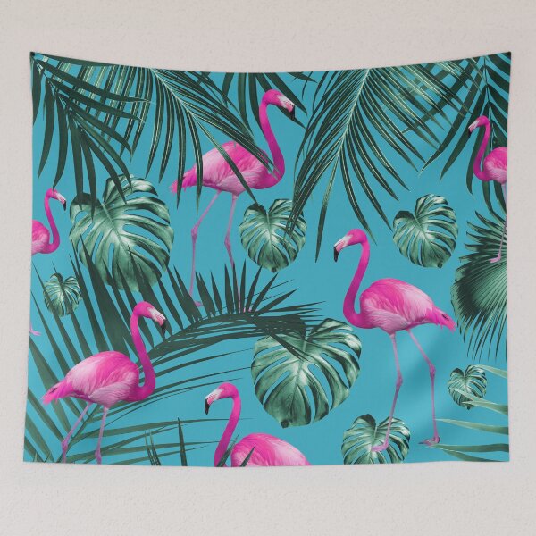 Item preview, Tropical Flamingo Pattern #4 #tropical #decor #art designed and sold by Anita's & Bella's Art.