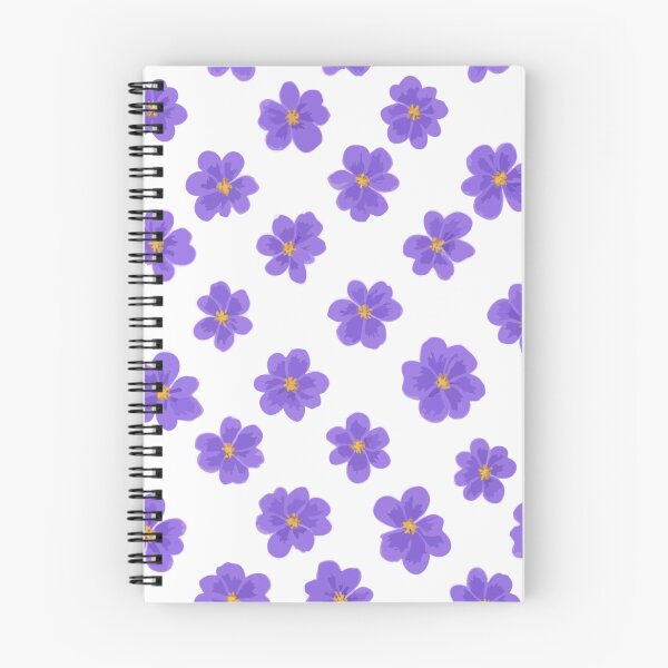 Item preview, Violet Flower Seamless Pattern  designed and sold by printmala.