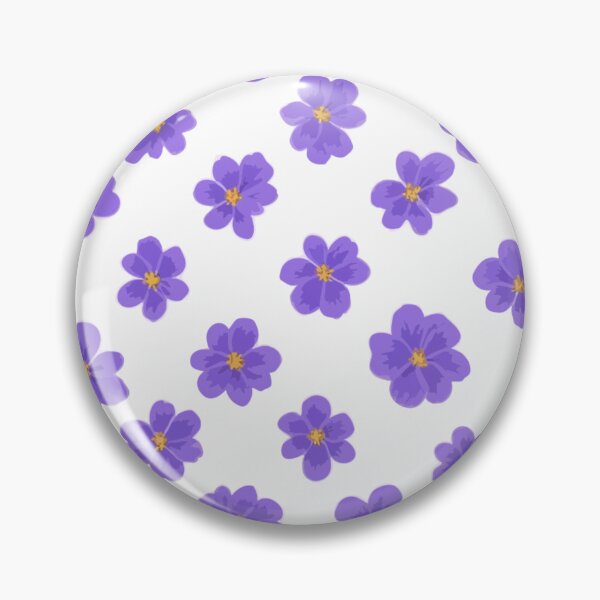 Item preview, Violet Flower Seamless Pattern  designed and sold by printmala.