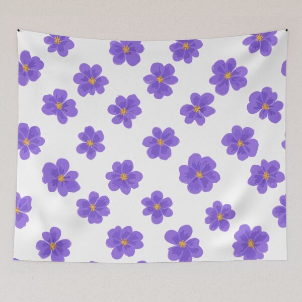 Item preview, Violet Flower Seamless Pattern  designed and sold by printmala.