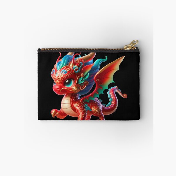 Item preview, Cute Red Chinese Dragon Chibi designed and sold by CHIBI_POPZ.