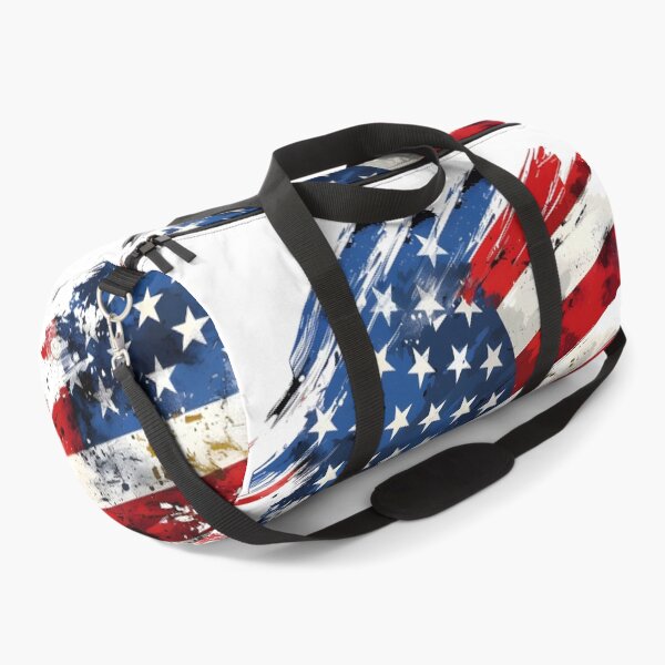 Item preview, Artistic abstract American flag print designed and sold by dcrc.