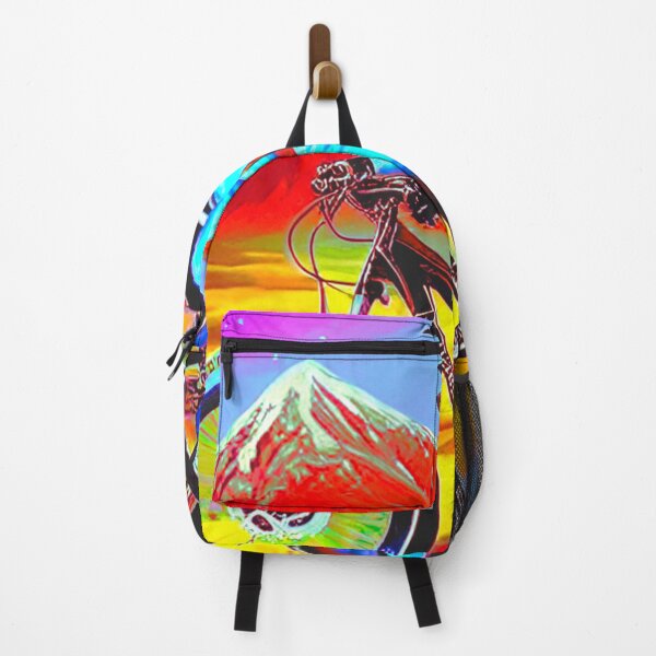 Item preview, Desert Blaze: Bright-Colored MTB Rider in Arid Terrain designed and sold by GrizzlyCollective.